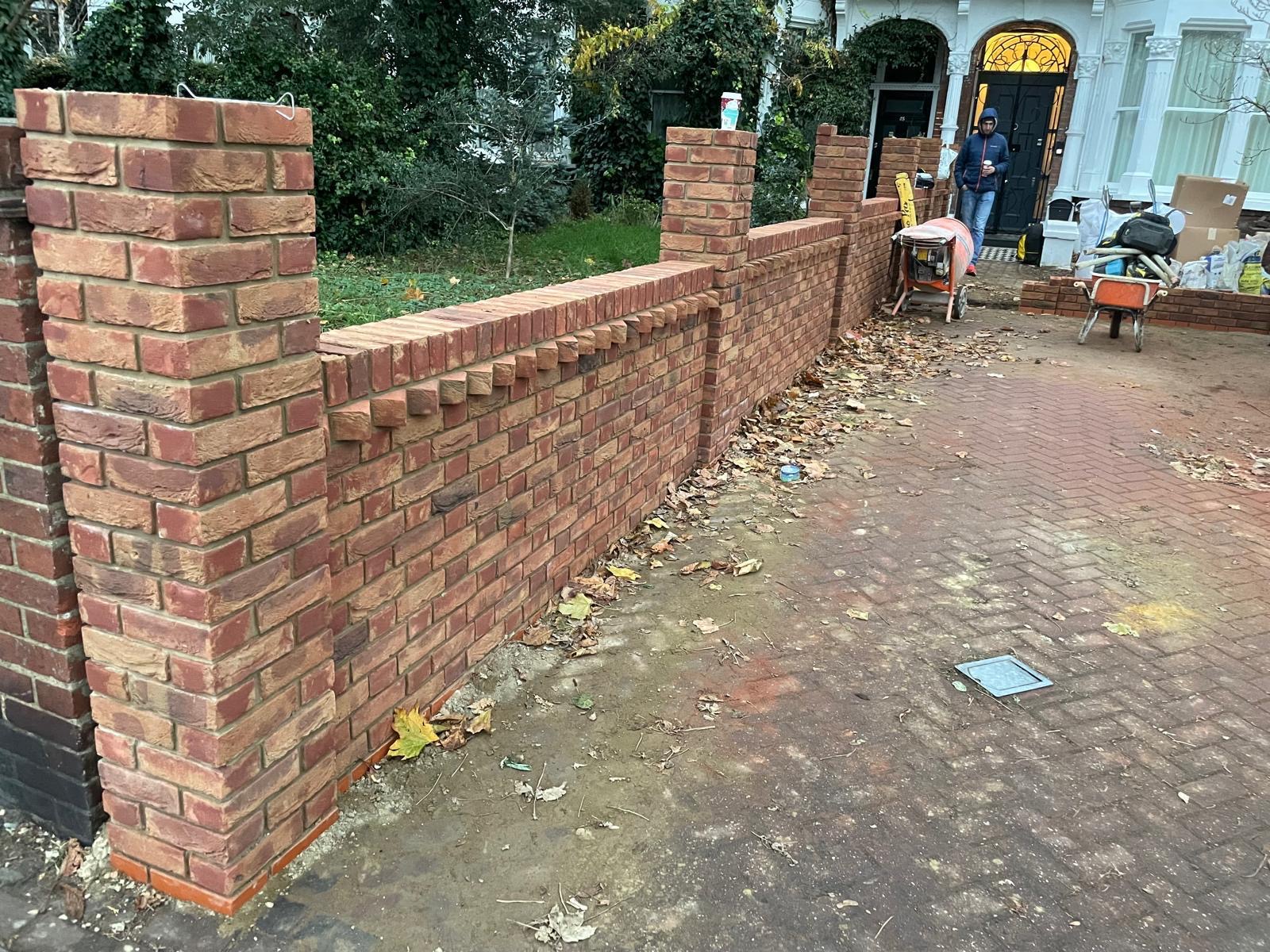 Brick Fence